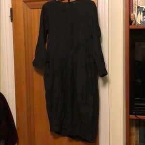 Vintage crepe dress.